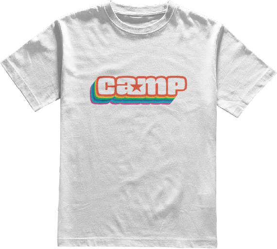 Camp Rainbow Logo T-Shirt