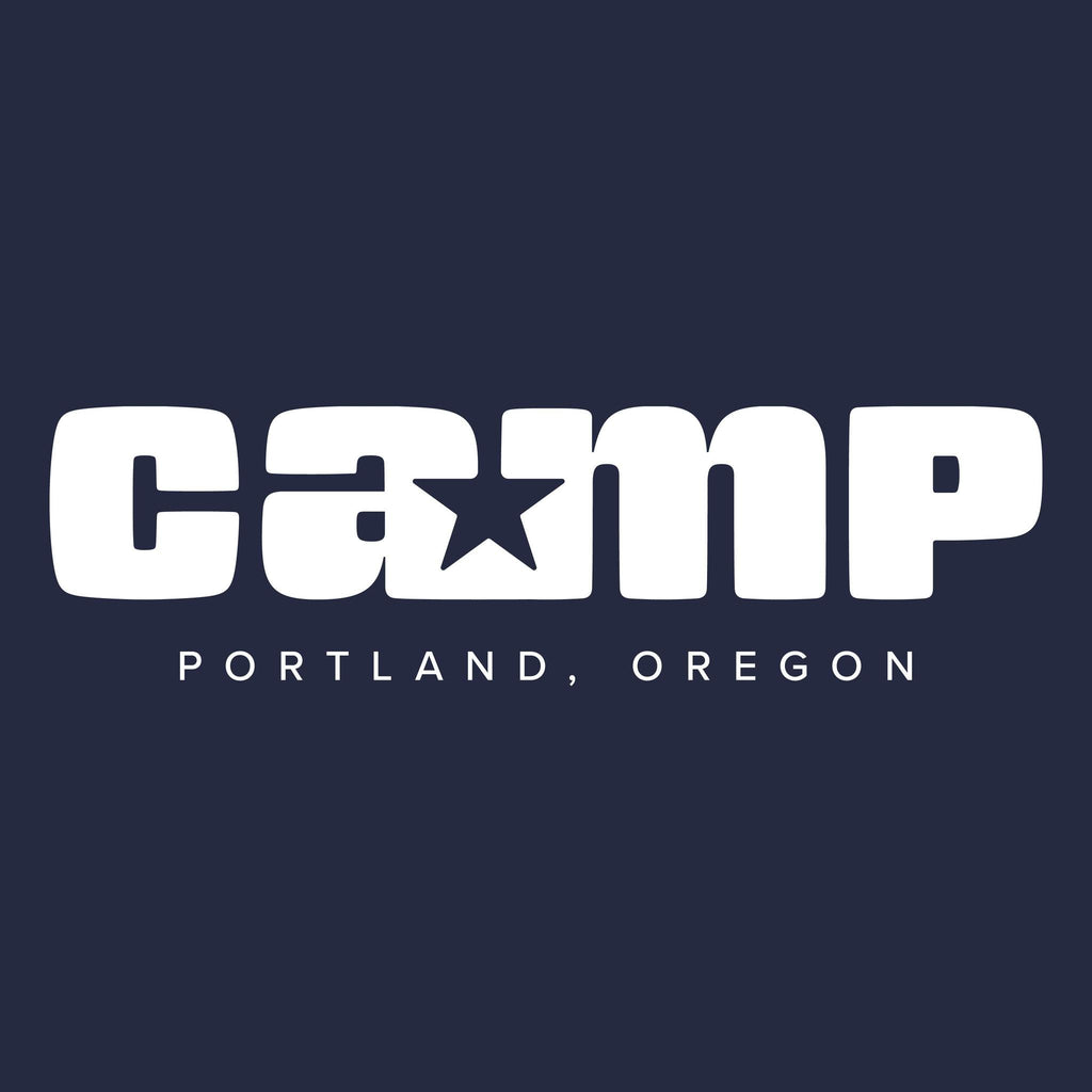 Camp Logo Navy T-Shirt