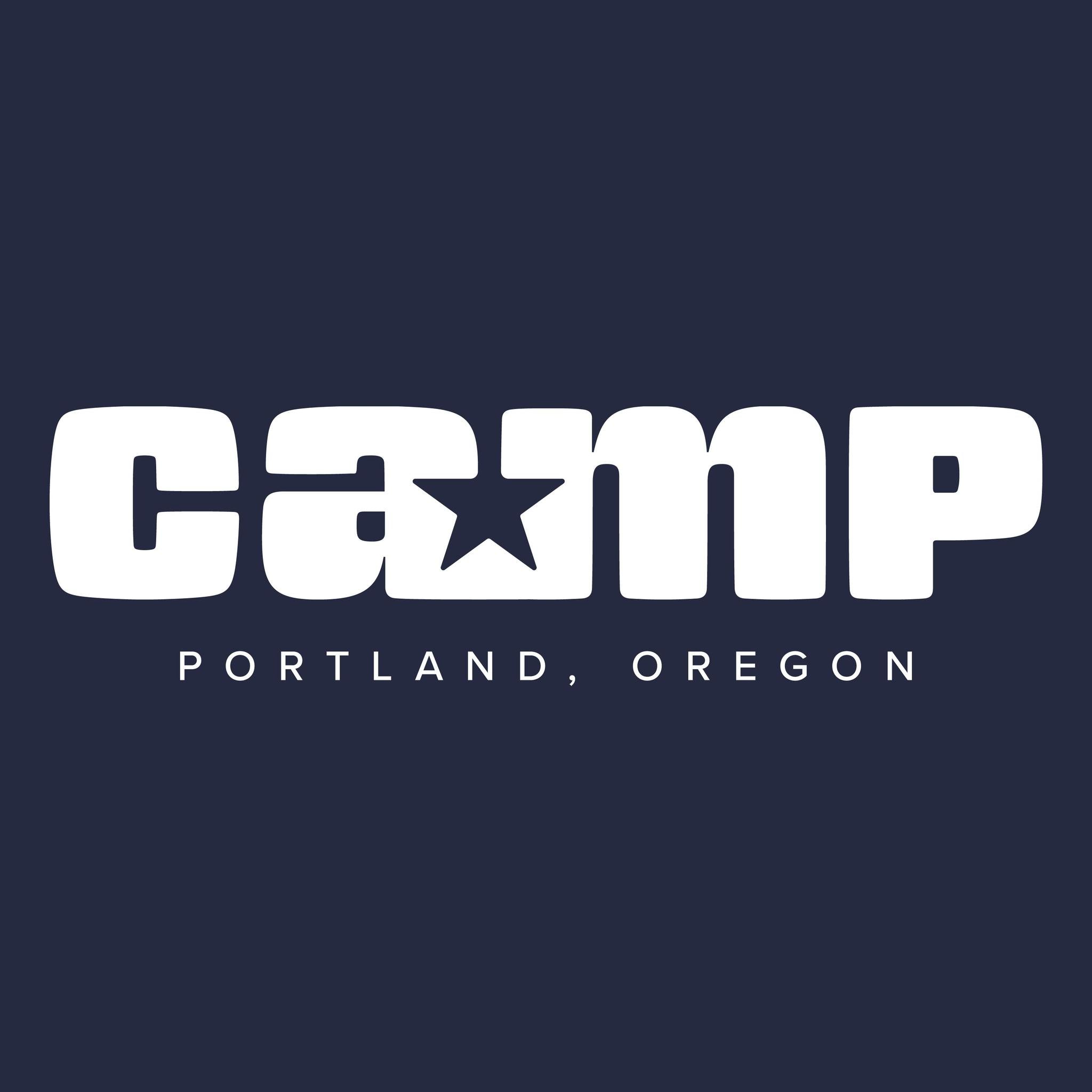 Camp Logo Navy T-Shirt