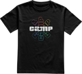 Camp Rainbow Logo Black T-Shirt