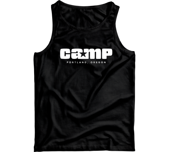 Camp White Logo Tank